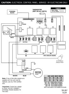 METRO 120 ERVD-ECM Wiring Diagram