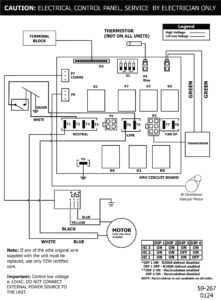 METRO-120F-ECM Wiring Diagram